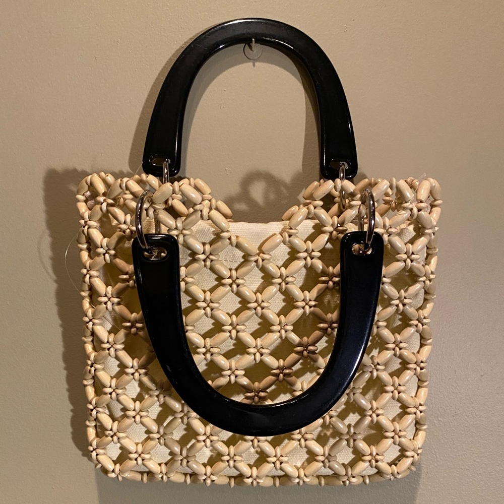 TOPSHOP South Bead Mini Tote Bag